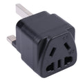 Portable Universal Five-hole WK to UK Plug Socket Power Adapter with Fuse, WK to UK with Fuse WK to UK with Fuse