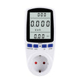 AC 230V 50Hz Max 16A LCD Display Energy Meter Watt Volt Voltage Power Analyzer Automatic Electricity Monitor Analyzer Power, EU Plug, AC 230V EU Plug – Durable Build, Easy to Use AC 230V EU Plug