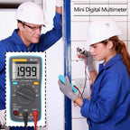 ZT98 CAT III 600V Portable Digital Multimeter 2000 Counts Back-light AC / DC Current Voltage Tester Meter with LCD Screen & Holder, ZT98
