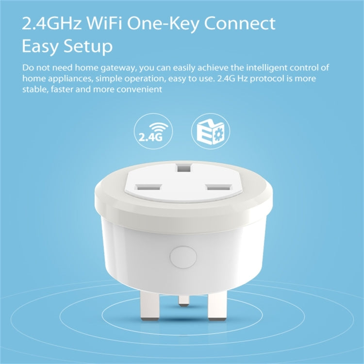 NEO NAS-WR03W WiFi UK Smart Power Plug,with Remote Control Appliance Power ON/OFF via App & Timing function, NAS-WR03W – Durable Build, Easy to Use