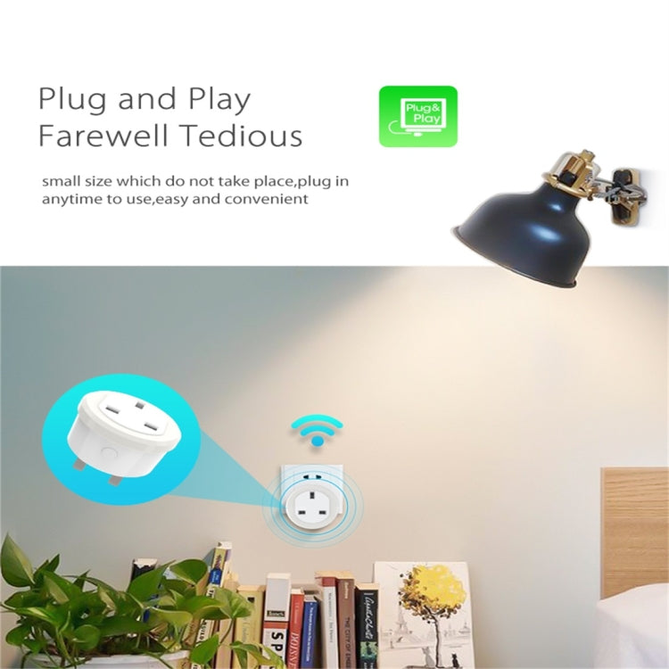 NEO NAS-WR03W WiFi UK Smart Power Plug,with Remote Control Appliance Power ON/OFF via App & Timing function, NAS-WR03W – Durable Build, Easy to Use
