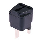 Portable Universal Socket to UK Plug Power Adapter Travel Charger with Fuse, UK Plug(with Fuse)