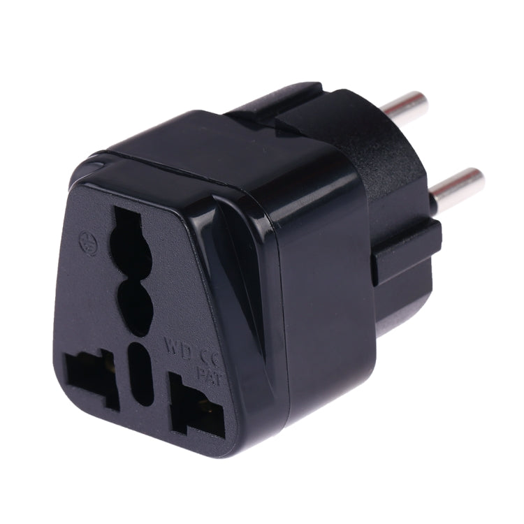 Portable Universal Socket to Israel Plug Power Adapter Travel Charger, Israel Plug Israel Plug Black