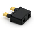 US/EU Plug to UK Plug Adapter Power Socket Travel Converter Default Title