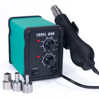 YIHUA 858 AC 220V Adjustable Temperature & Air Flow Hot Air Gun, 858 858