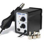 YIHUA 858 AC 220V Adjustable Temperature & Air Flow Hot Air Gun, 858