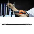 Metal Rechargeable Drill Electric Screwdriver Dedicated Flexible Shafting Torque Drill Rods, Length: 24.5cm, Length: 24.5cm Length: 24.5cm