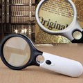 Mini Portable 3-45X Handheld (Black), 3 LED Black, 3 LED White 3 LED Black ETP1518B