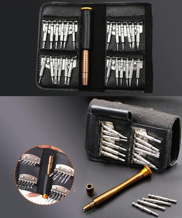 25 in 1 Screwdriver for iPhone 3/4/5/6,Galaxy, Huawei, Xiaomi, Other Smart Phones, Digital Cameras, Laptop, Watch, Glasses, 25 in 1 – Durable Build, Easy to Use