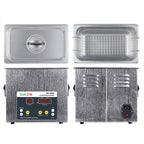BAKU BK-2000 120W 3.36L LCD Display Heating Ultrasonic Cleaner with Basket, AC 220V, EU Plug, BK-2000 120W 3.36L 220V