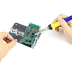 BAKU BK-601D AC 220V LED Display 2 in 1 Hot Air Gun Soldering Iron Soldering Station, BK-601D AC 220V