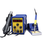 BAKU BK-878L2 AC 220V LED Display 2 in 1 Hot Air Gun Soldering Iron Soldering Station, BK-878L2 AC 220V BK-878L2 AC 220V