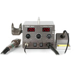BAKU BA-942C 220V 1000W 2 in 1 Digital Display Adjustable Temperature Hot Air Gun Set, EU Plug, BA-942C