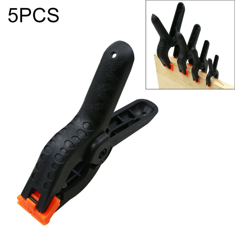 5 PCS Woodworking Photo Studio Photography Backdrop Nylon Clip Support Spring Clamp, Length: 117mm, Length: 117mm Length: 117mm