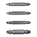 4 in 1 Screw Extractor Drill Bits Tool Broken Bolt Remover(1#, 2#, 3#, 4#), with Plastic Case, Gold s2, Gold 4341, 4341, s2 4341 ETP2584C