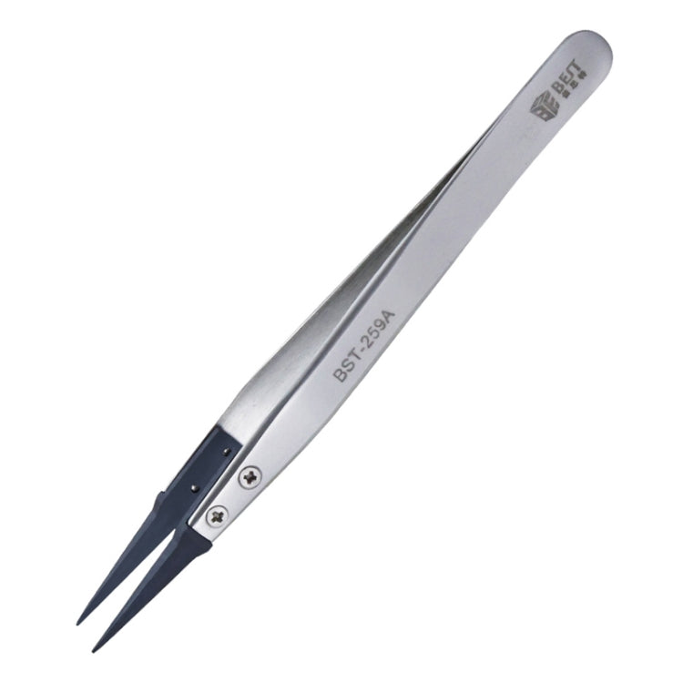 BEST BST-259A Stainless Steel Snti Static Tweezer, BST-259A – Durable Build, Easy to Use