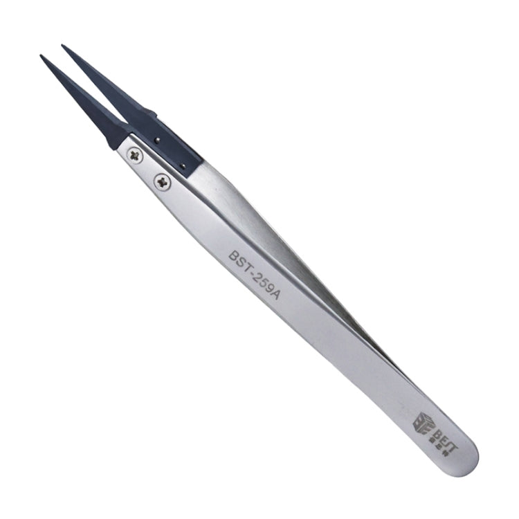 BEST BST-259A Stainless Steel Snti Static Tweezer, BST-259A – Durable Build, Easy to Use
