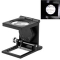 Mini Desk Style 10x Magnification Loupe Metal Antique Magnifier, Mini Desk Style Mini Desk Style