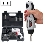 4.8V Multi-functional Household Electric Screwdriver Electric Drill Electric Screwdriver Set US Plug, US Plug US Plug