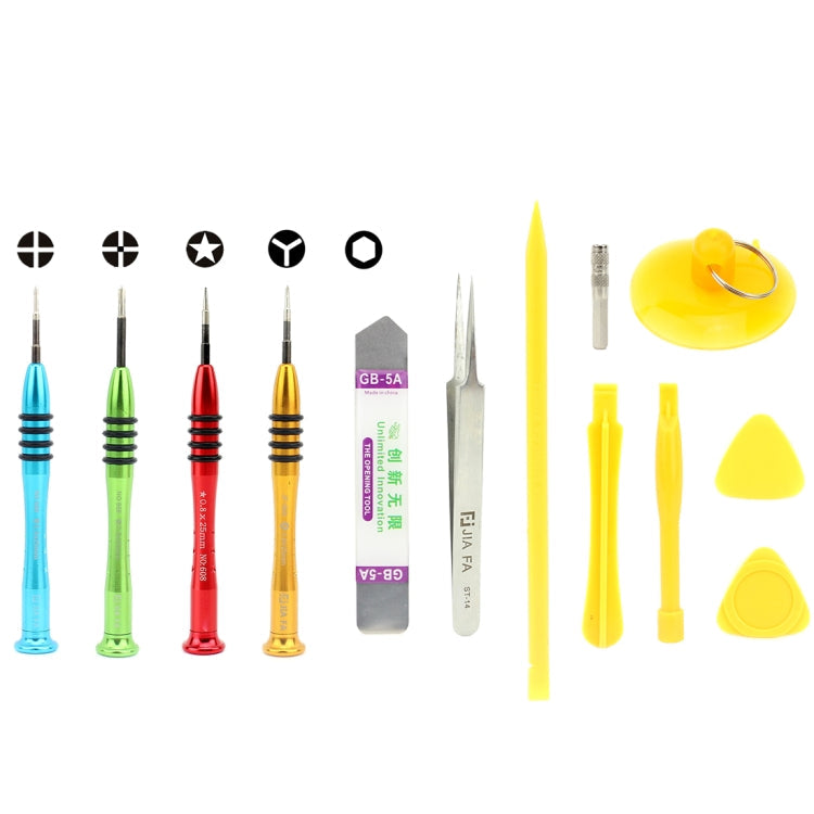 JIAFA JF-8155 13 in 1 Repair Tool Set for iPhone, JF-8155 – Durable Build, Easy to Use
