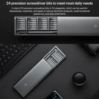 Original Xiaomi Mijia 24 in 1 Precision Magnetic Screwdriver Set, Mijia 24 in 1 – Magnetic