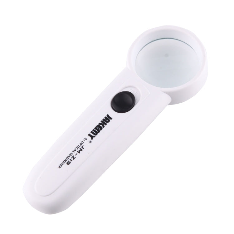JAKEMY JM-Z19 Portable 8X Optical Magnifier with LED Light, JM-Z19 8X Magnifier – Durable Build, Easy to Use