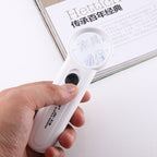 JAKEMY JM-Z19 Portable 8X Optical Magnifier with LED Light, JM-Z19 8X Magnifier – Durable Build, Easy to Use