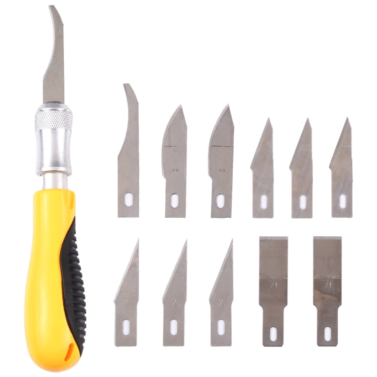 WLXY WL-9305 High-Grade Carving Knife Kit, Knife Length: 15.5cm, WL-9305 WL-9305