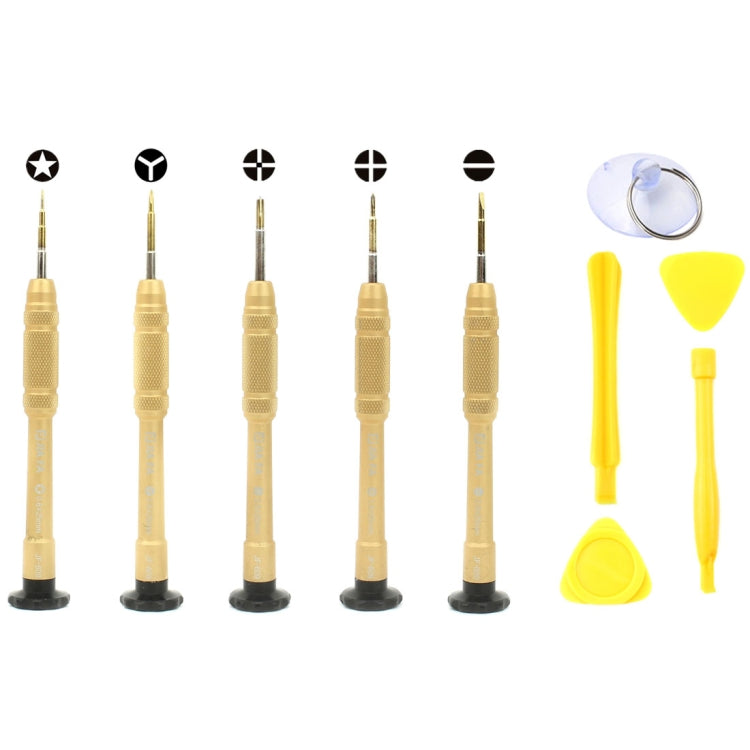 JF-8140 10 in 1 Metal + Plastic iPhone Dedicated Disassemble Repair Tool Kit, 10 in 1 – Durable Build, Easy to Use