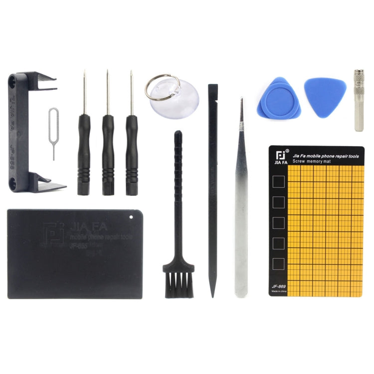 JF-8147 14 in 1 Metal + Plastic iPhone Dedicated Disassemble Repair Tool Kit, JF-8147 – Durable Build, Easy to Use JF-8147