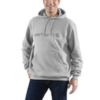Carhartt 100074 Loose Fit Mid-Weight Logo Graphic Hoodie