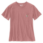 Carhartt 103067 Women's Loose Fit Heavyweight Short Sleeve K87 Pocket T-Shirt