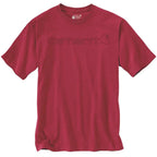Carhartt 103361 Relaxed Fit Heavyweight Short Sleeve Logo Graphic T-Shirt