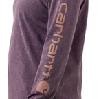 Carhartt 103401 Womens Loose Fit Heavyweight Long Sleeve Graphic T-Shirt