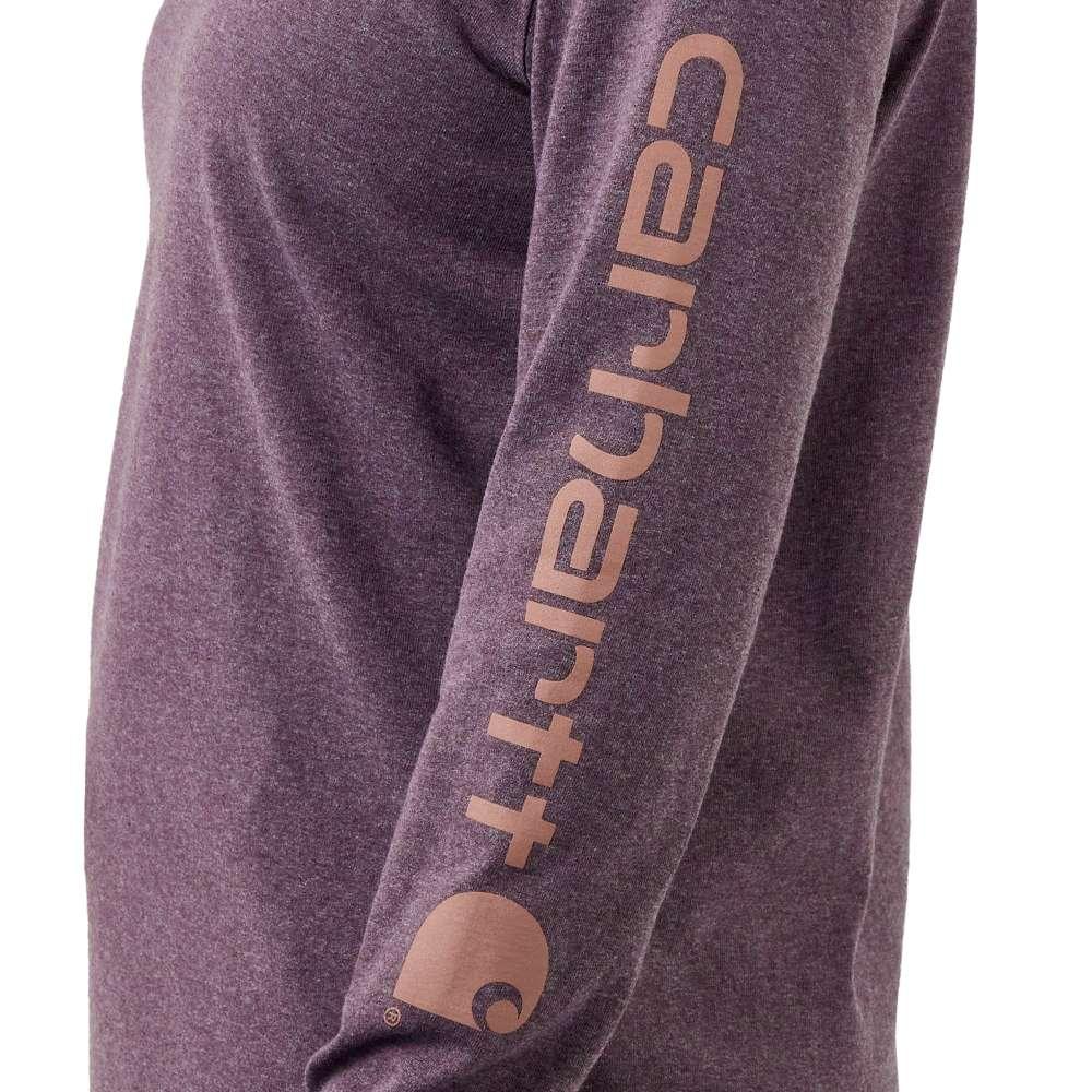 Carhartt 103401 Womens Loose Fit Heavyweight Long Sleeve Graphic T-Shirt
