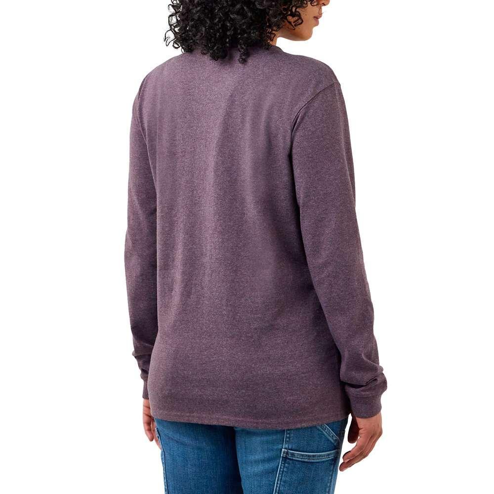 Carhartt 103401 Womens Loose Fit Heavyweight Long Sleeve Graphic T-Shirt