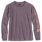 Carhartt 103401 Womens Loose Fit Heavyweight Long Sleeve Graphic T-Shirt
