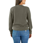 Carhartt 106179 Women's Relaxed Fit Midweight French Terry Crewneck Sweatshirt