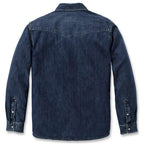 Carhartt 106429 Montana Relaxed Fit Midweight Denim Long-Sleeve Snap Front Shirt