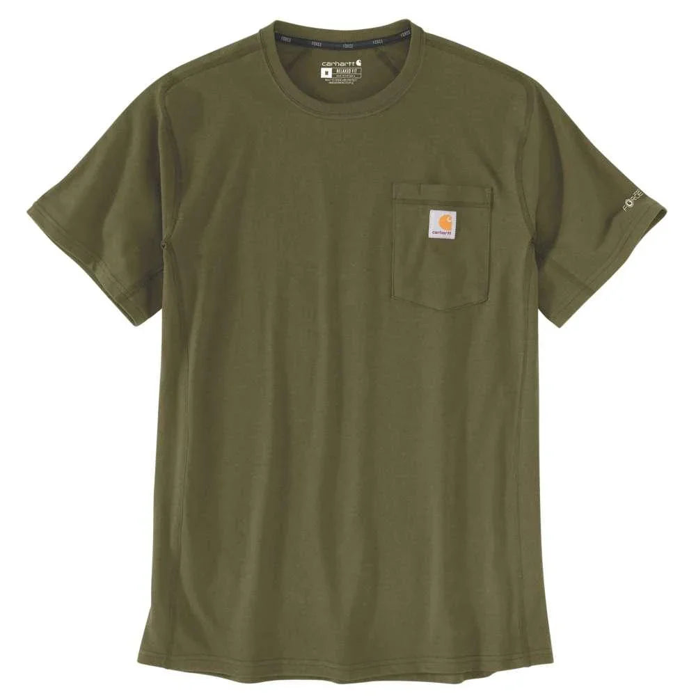 Carhartt 106652 Force Relaxed Fit Midweight Short-Sleeve Pocket T-Shirt