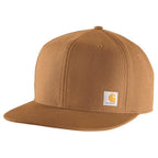 Carhartt 106665 Firm Duck Flat Brim Cap