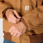 Carhartt 106673 J140 Loose Fit Firm Duck Insulated Flannel-Lined Active Jac