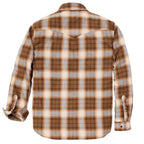 Carhartt 107016 Montana Rugged Flex Long Sleeve Snap Front Plaid Shrt