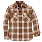 Carhartt 107016 Montana Rugged Flex Long Sleeve Snap Front Plaid Shrt