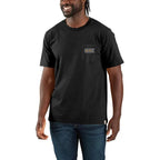 Carhartt 107063 Relaxed Fit Lightweight Short-Sleeve Pocket Script Graphic T-Shirt