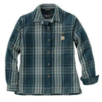 Carharrt 107136 Women's Tncl Srs LseFit Twll Plaid Shrt