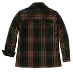 Carharrt 107136 Women's Tncl Srs LseFit Twll Plaid Shrt