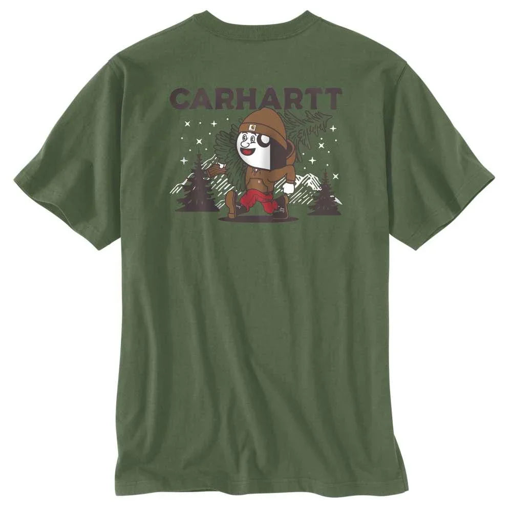 Carhartt 107269 Relaxed Fit Heavyweight Short-Sleeve Pocket Outdoor Graphic T-Shirt