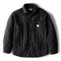 Carhartt 107270 Rain Defender Loose Fit Heavyweight Quilted Snap Front Shirt Jac