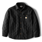Carhartt 107270 Rain Defender Loose Fit Heavyweight Quilted Snap Front Shirt Jac